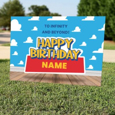 Custom Printed Yard Sign 18" x 12" - Austin Print Co.