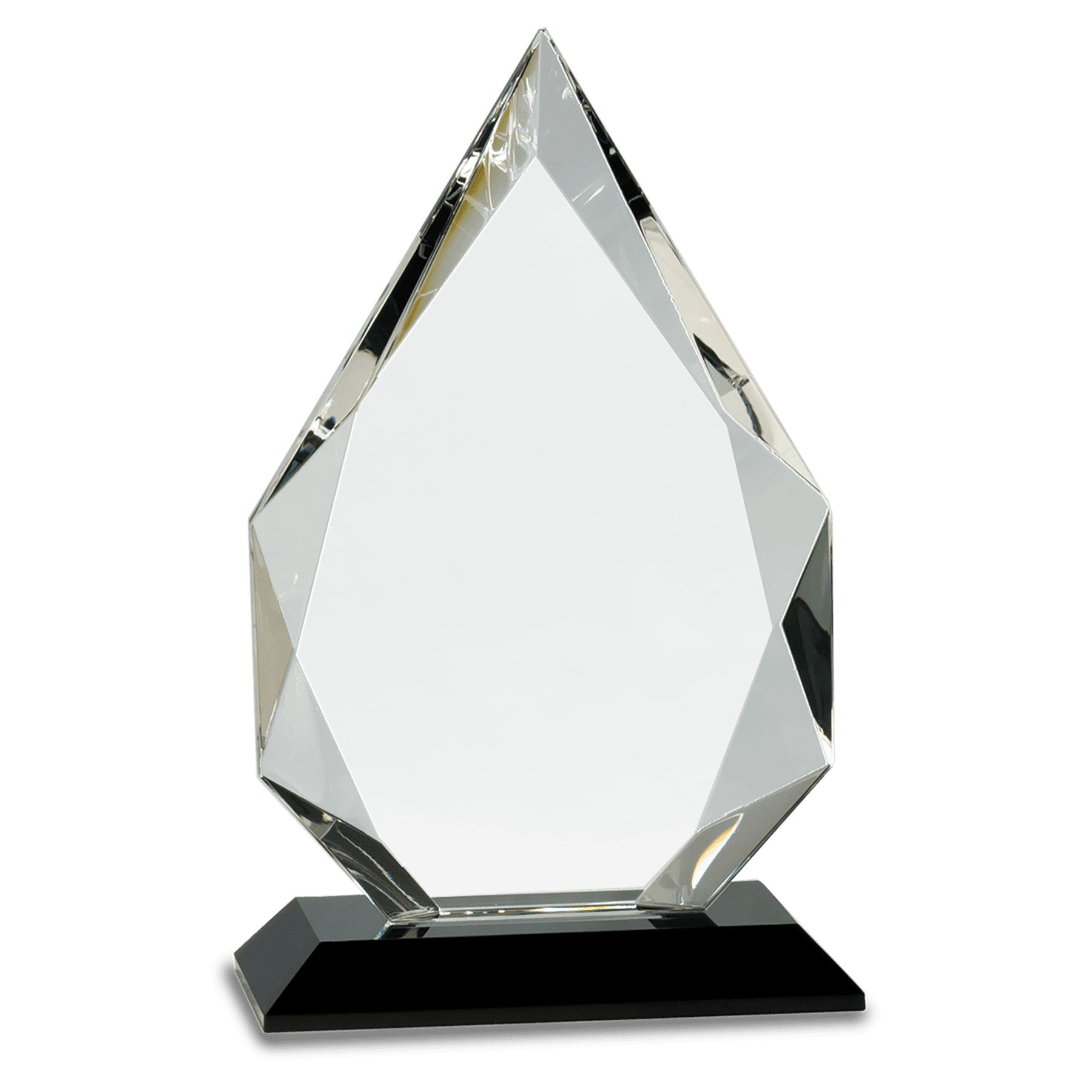 Diamond Crystal on Black Pedestal Base - JDS