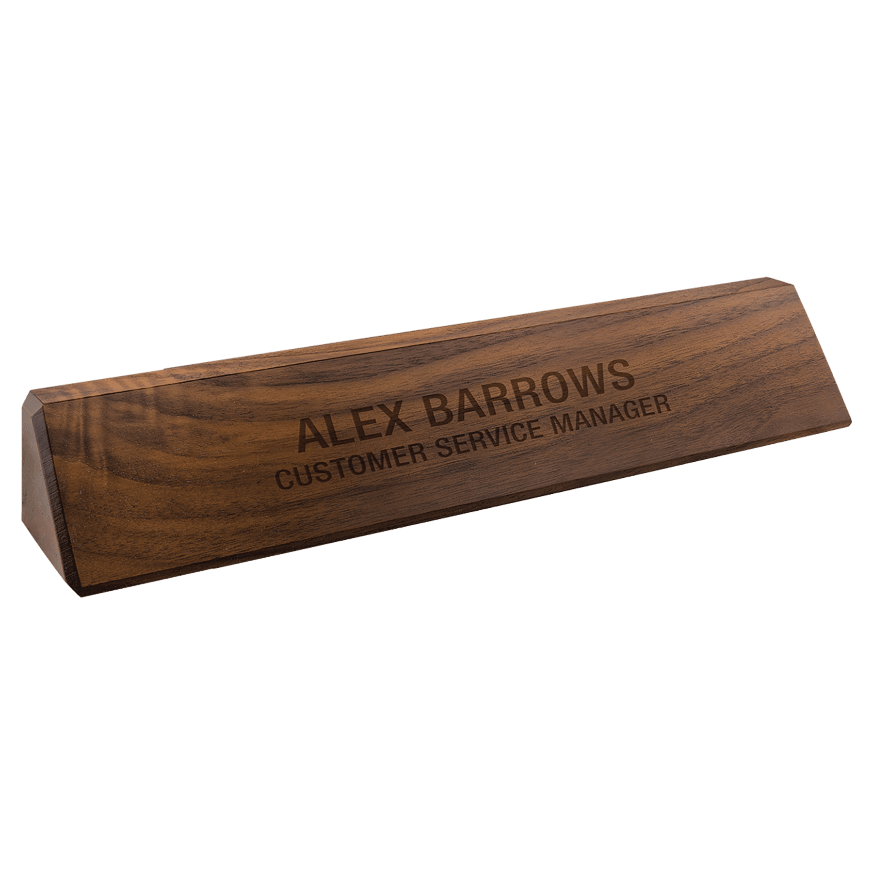 Genuine Walnut Desk Wedge - JDS