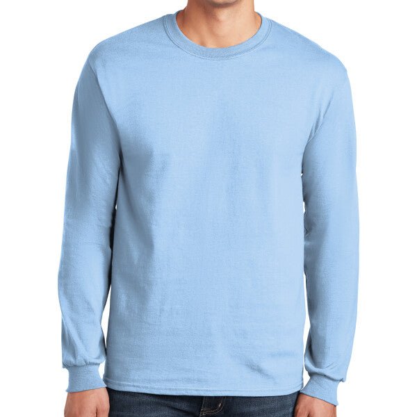 Gildan Ultra Cotton ® 100% US Cotton Long Sleeve T Shirt - Austin Print Co.