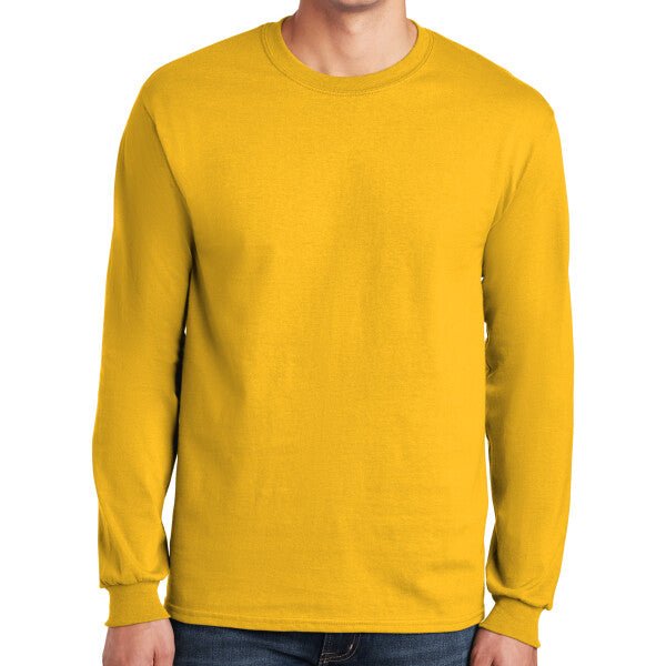Gildan Ultra Cotton ® 100% US Cotton Long Sleeve T Shirt - Austin Print Co.