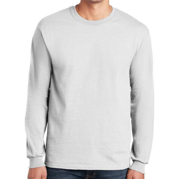 Gildan Ultra Cotton ® 100% US Cotton Long Sleeve T Shirt - Austin Print Co.