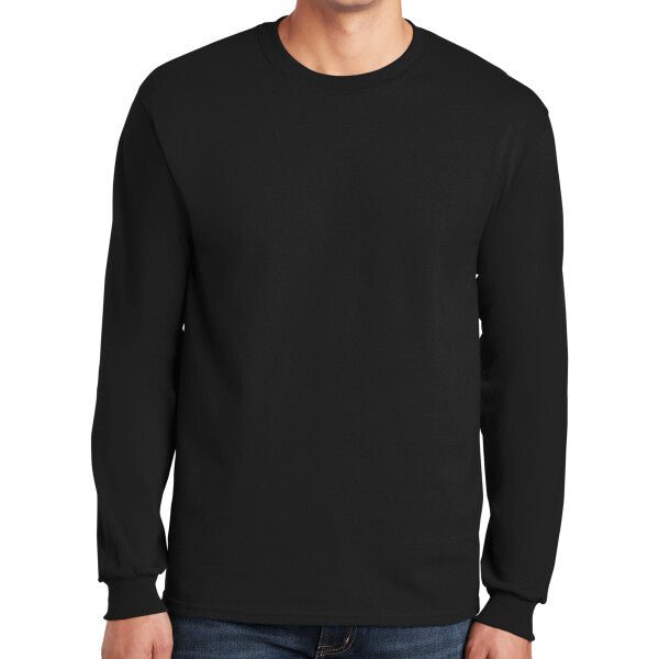 Gildan Ultra Cotton ® 100% US Cotton Long Sleeve T Shirt - Austin Print Co.