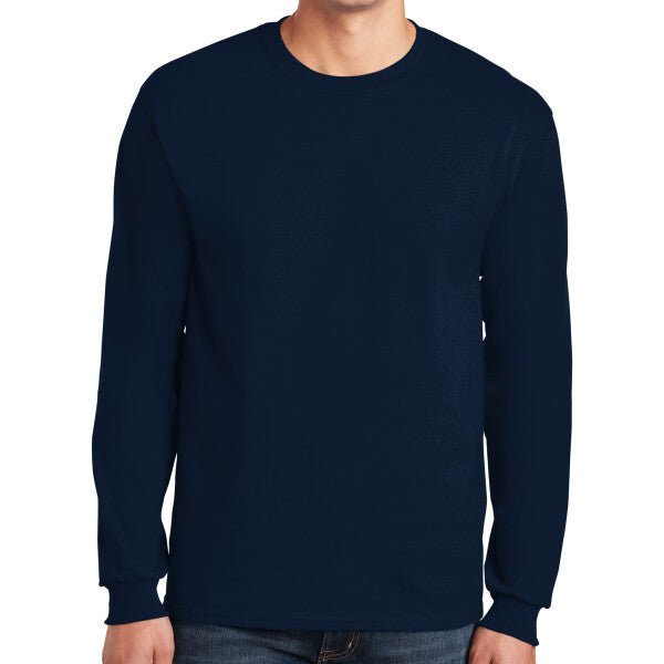 Gildan Ultra Cotton ® 100% US Cotton Long Sleeve T Shirt - Austin Print Co.