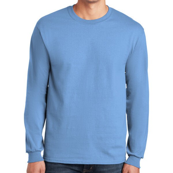 Gildan Ultra Cotton ® 100% US Cotton Long Sleeve T Shirt - Austin Print Co.