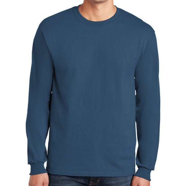 Gildan Ultra Cotton ® 100% US Cotton Long Sleeve T Shirt - Austin Print Co.