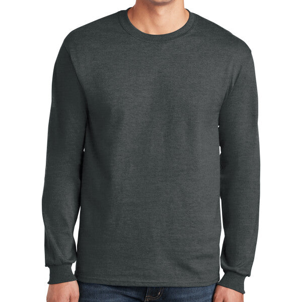 Gildan Ultra Cotton ® 100% US Cotton Long Sleeve T Shirt - Austin Print Co.