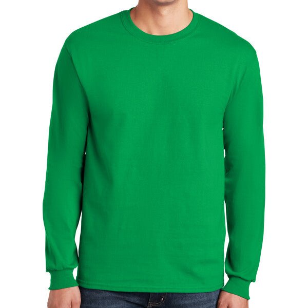 Gildan Ultra Cotton ® 100% US Cotton Long Sleeve T Shirt - Austin Print Co.