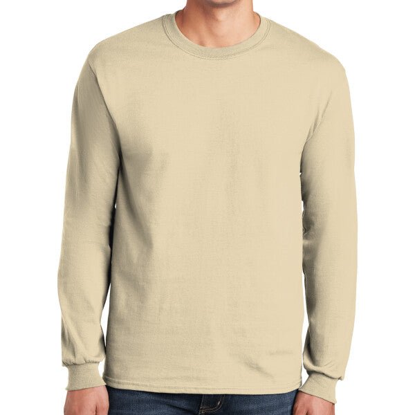 Gildan Ultra Cotton ® 100% US Cotton Long Sleeve T Shirt - Austin Print Co.