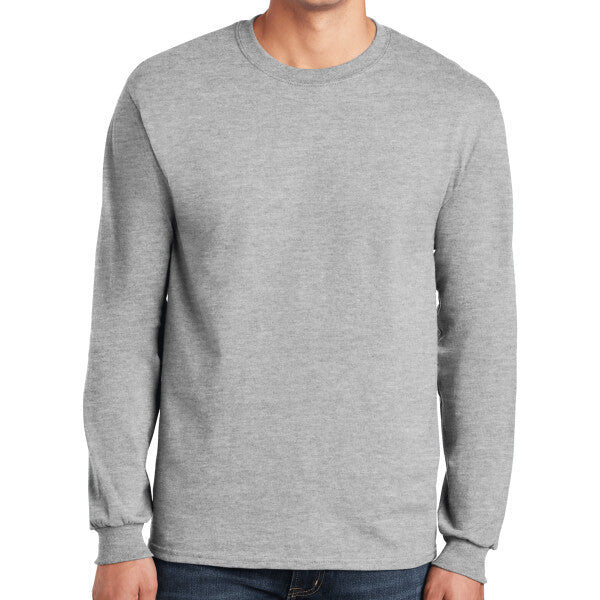 Gildan Ultra Cotton ® 100% US Cotton Long Sleeve T Shirt - Austin Print Co.
