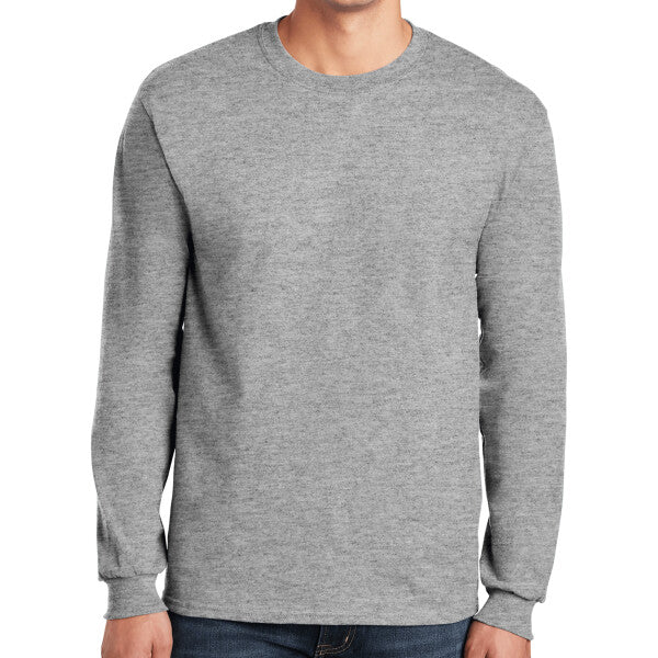 Gildan Ultra Cotton ® 100% US Cotton Long Sleeve T Shirt - Austin Print Co.
