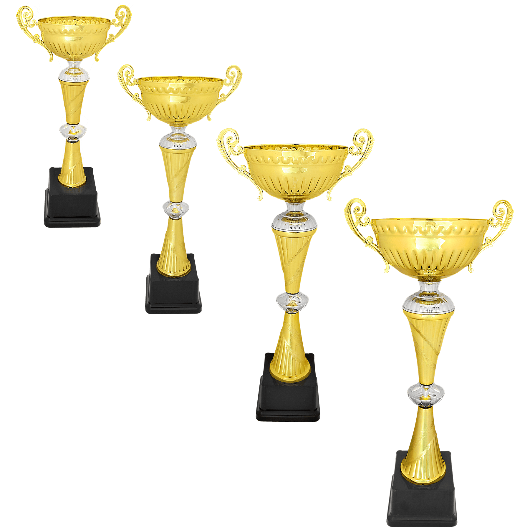 Gold/Silver Completed Metal Cup Trophy - JDS