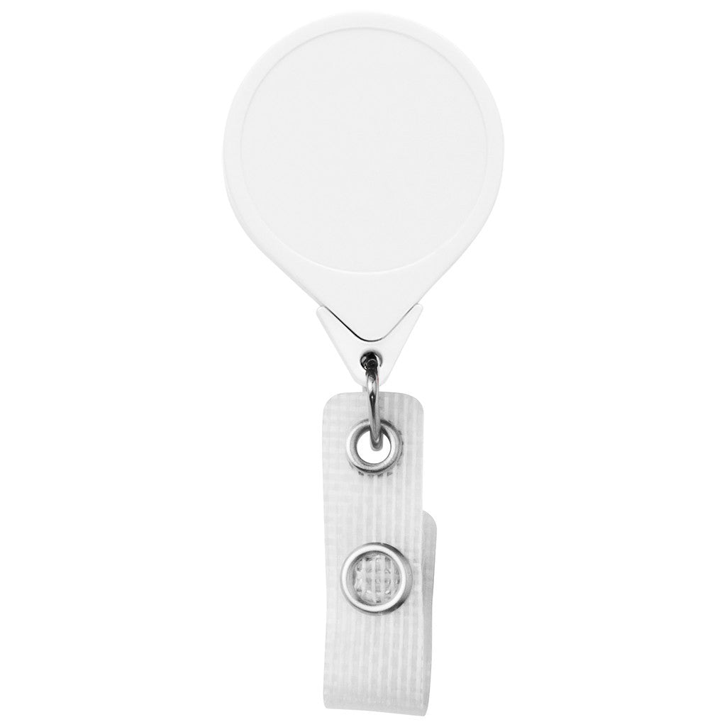Jumbo Anti - Microbial Round Retractable Badge Reel - STS Brand