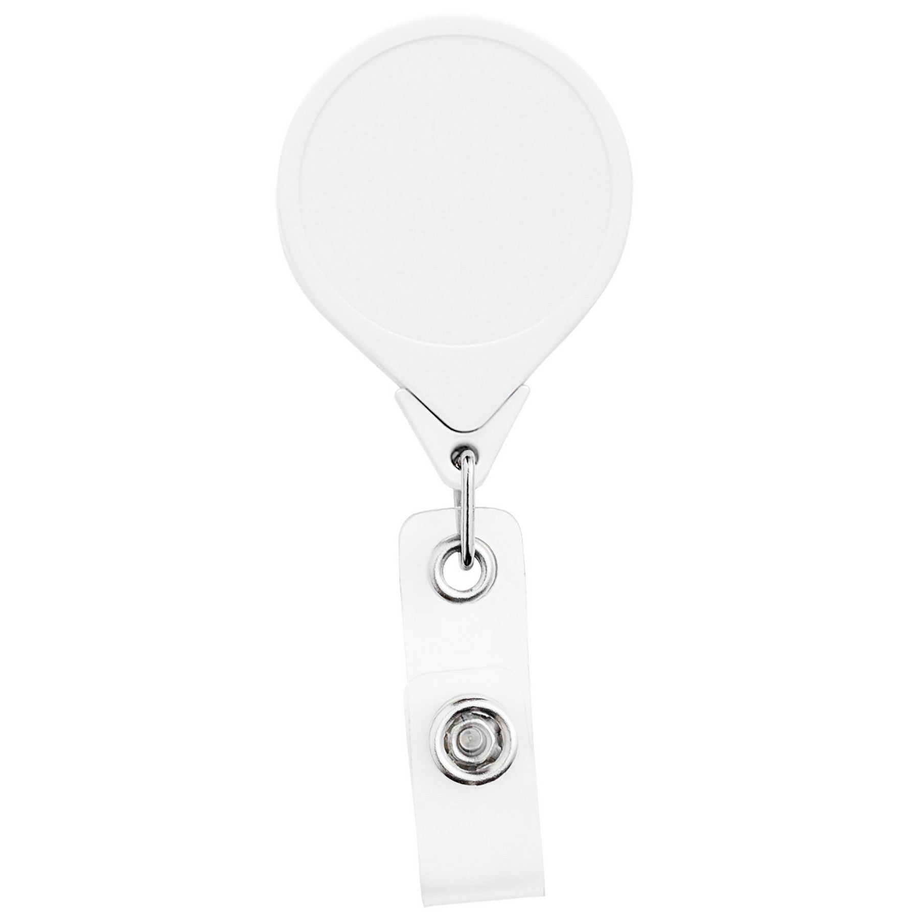 Jumbo Round Retractable Badge Reel with Alligator Clip - STS Brand