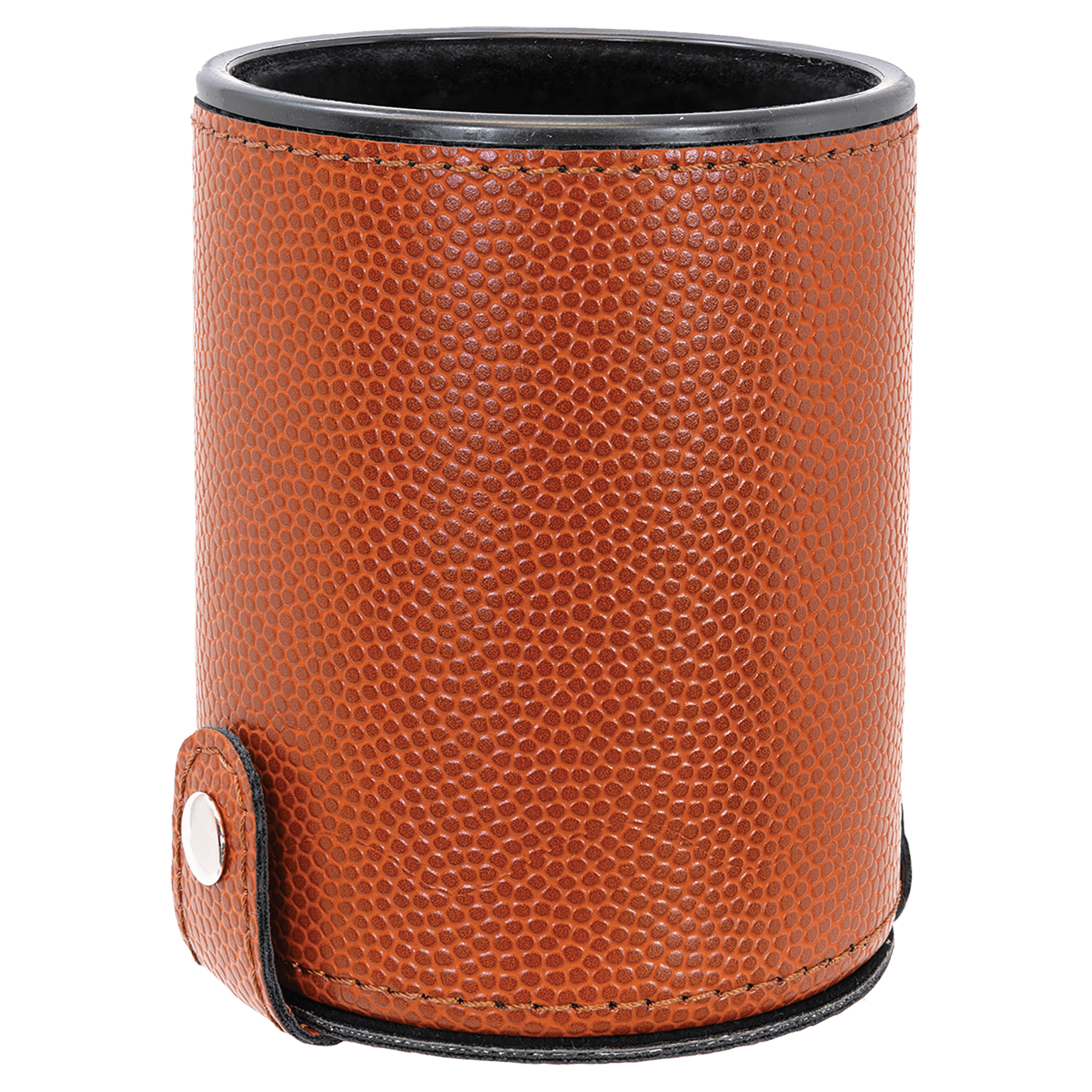 Laserable Leatherette Dice Cup with 5 Dice - JDS