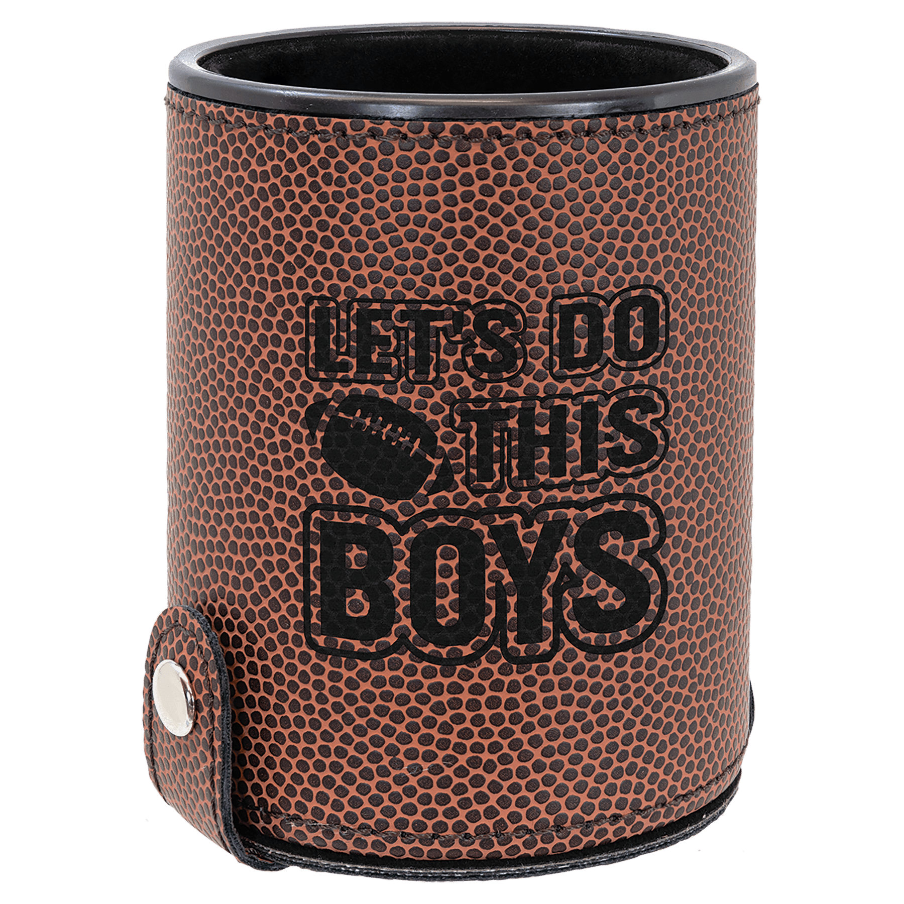 Laserable Leatherette Dice Cup with 5 Dice - JDS
