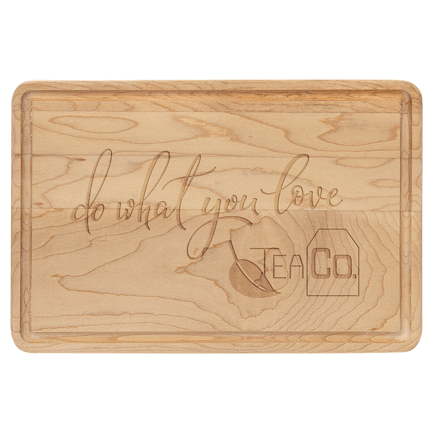 Maple Cutting Board with Drip Ring - JDS