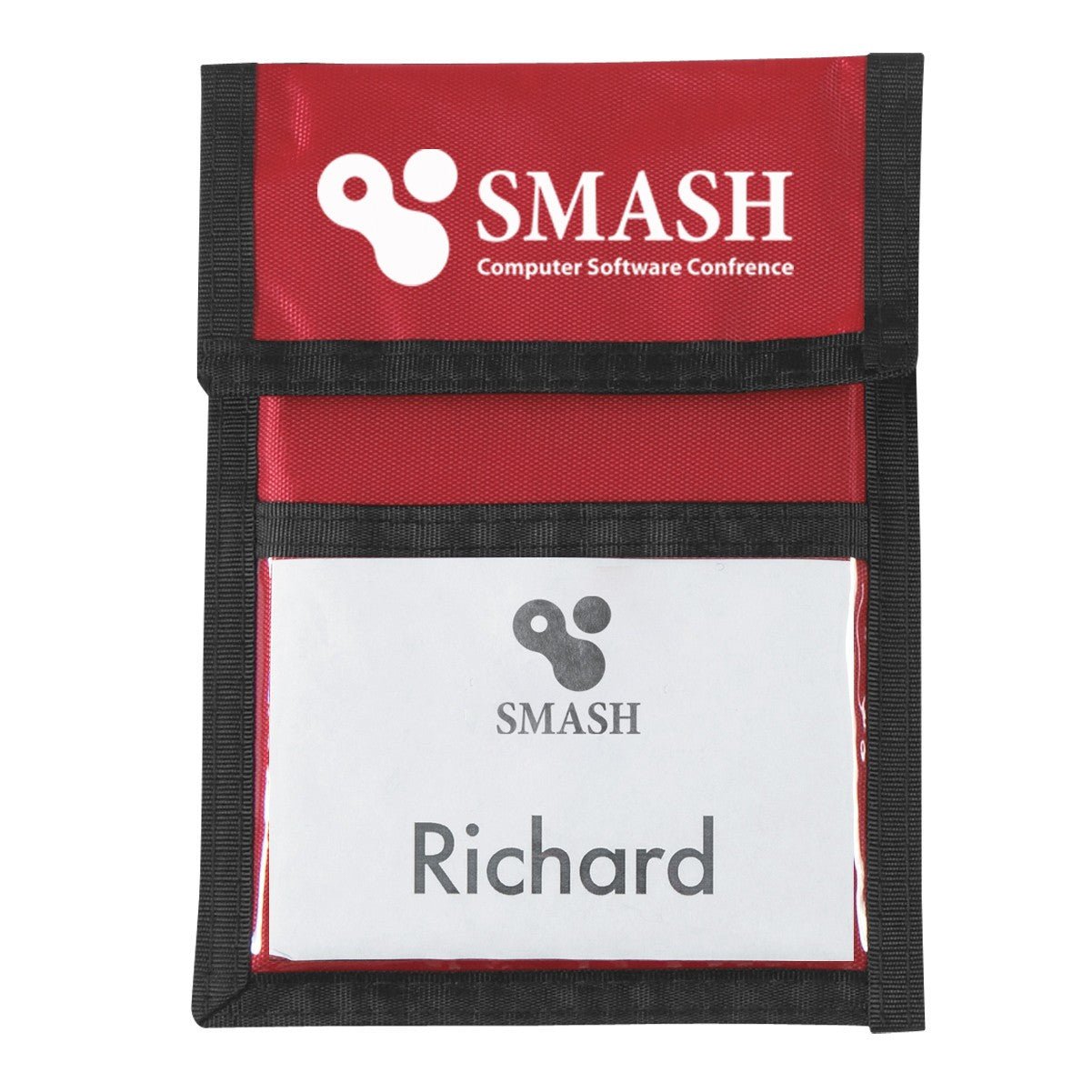 Nylon Neck Wallet Badge Holder - STS Brand