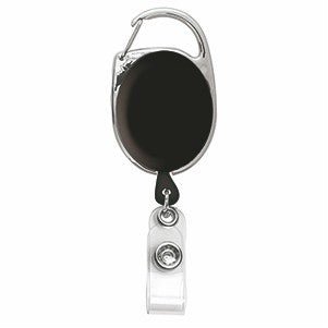 "Oberlin" Retractable Carabiner Style Badge Reel & Badge Holder - STS Brand