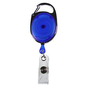 "Oberlin" Retractable Carabiner Style Badge Reel & Badge Holder - STS Brand