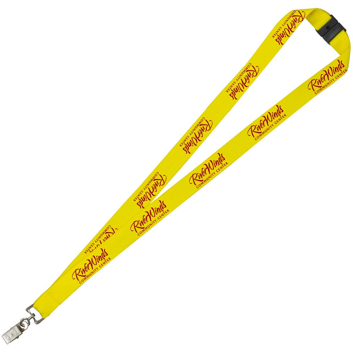 "PALMER" 3/4" Silkscreen Lanyard with FREE Breakaway Safety Release - Austin Print Co