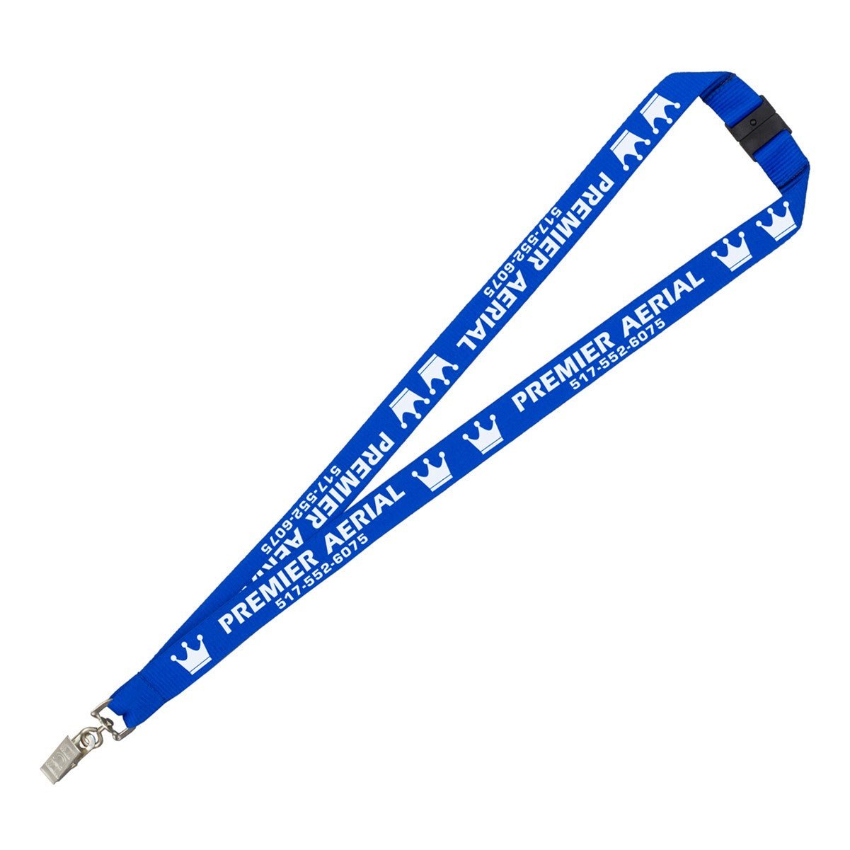 "PALMER" 3/4" Silkscreen Lanyard with FREE Breakaway Safety Release - Austin Print Co