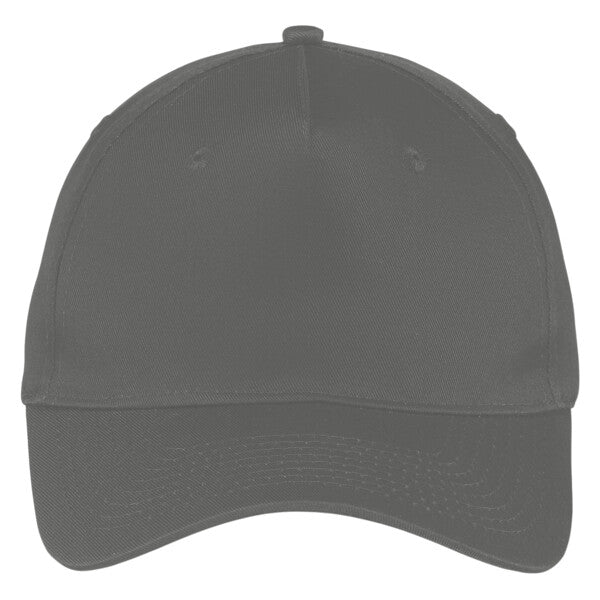 Port & Company Five Panel Twill Cap - Port & Company