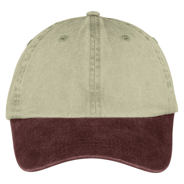 Port & Company Two Tone Pigment Dyed Cap - Port & Company
