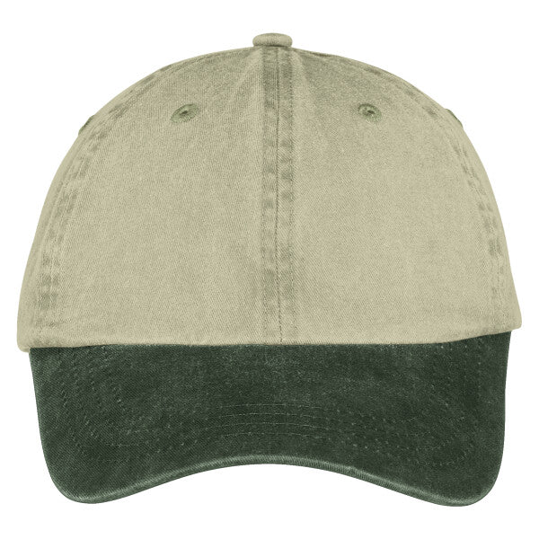 Port & Company Two Tone Pigment Dyed Cap - Port & Company
