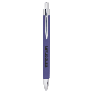 Purple Laserable Leatherette Pen - LP466 - Austin Print Co.