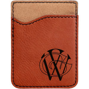 Rawhide Laserable Leatherette Phone Wallet - GFT523 - Austin Print Co.