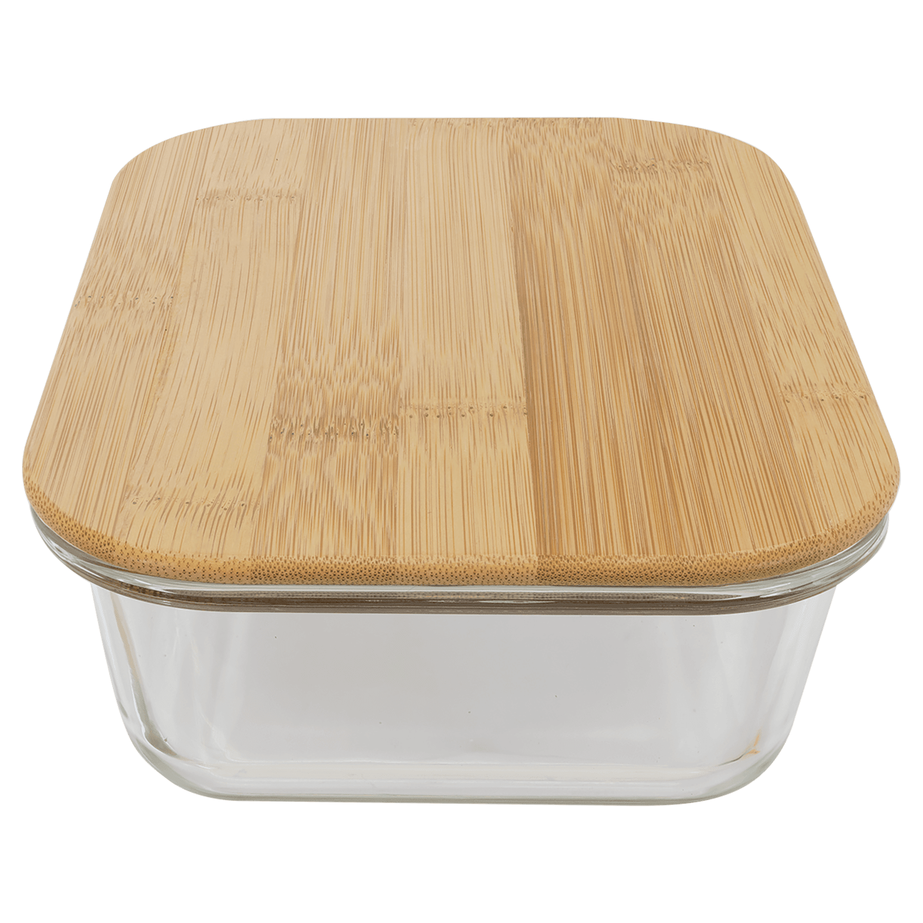 Rectangle Glass Container with Bamboo Lid - JDS