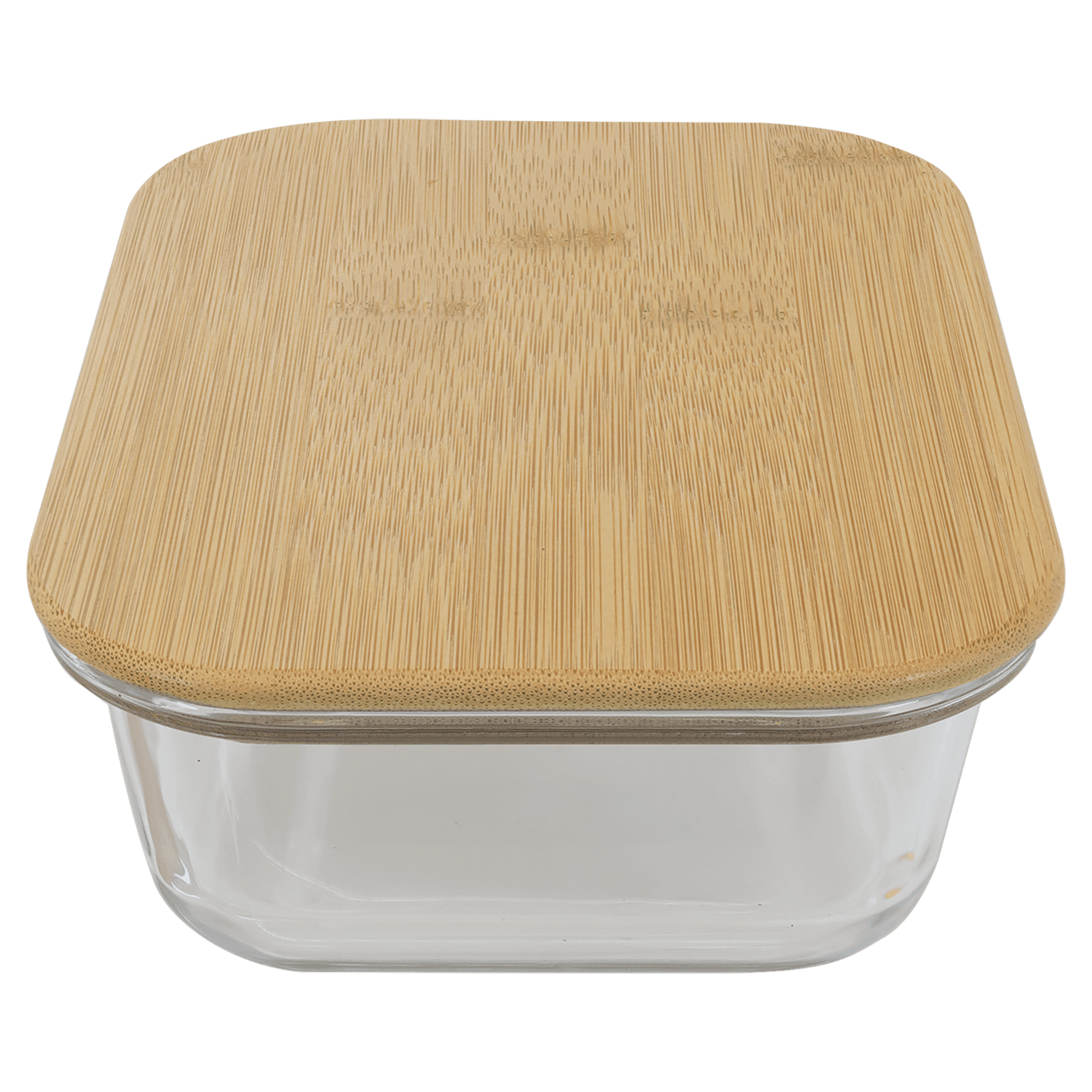 Rectangle Glass Container with Bamboo Lid - JDS