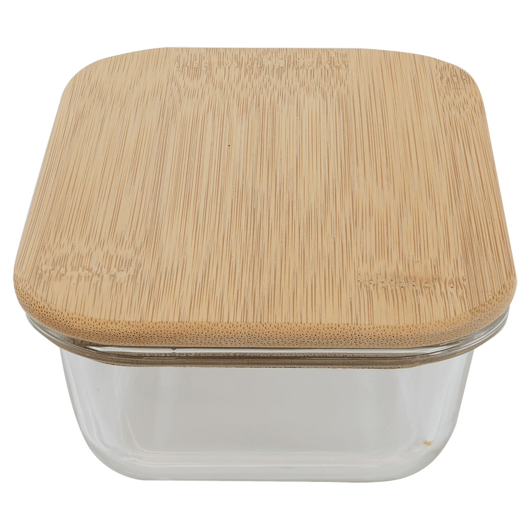 Rectangle Glass Container with Bamboo Lid - JDS