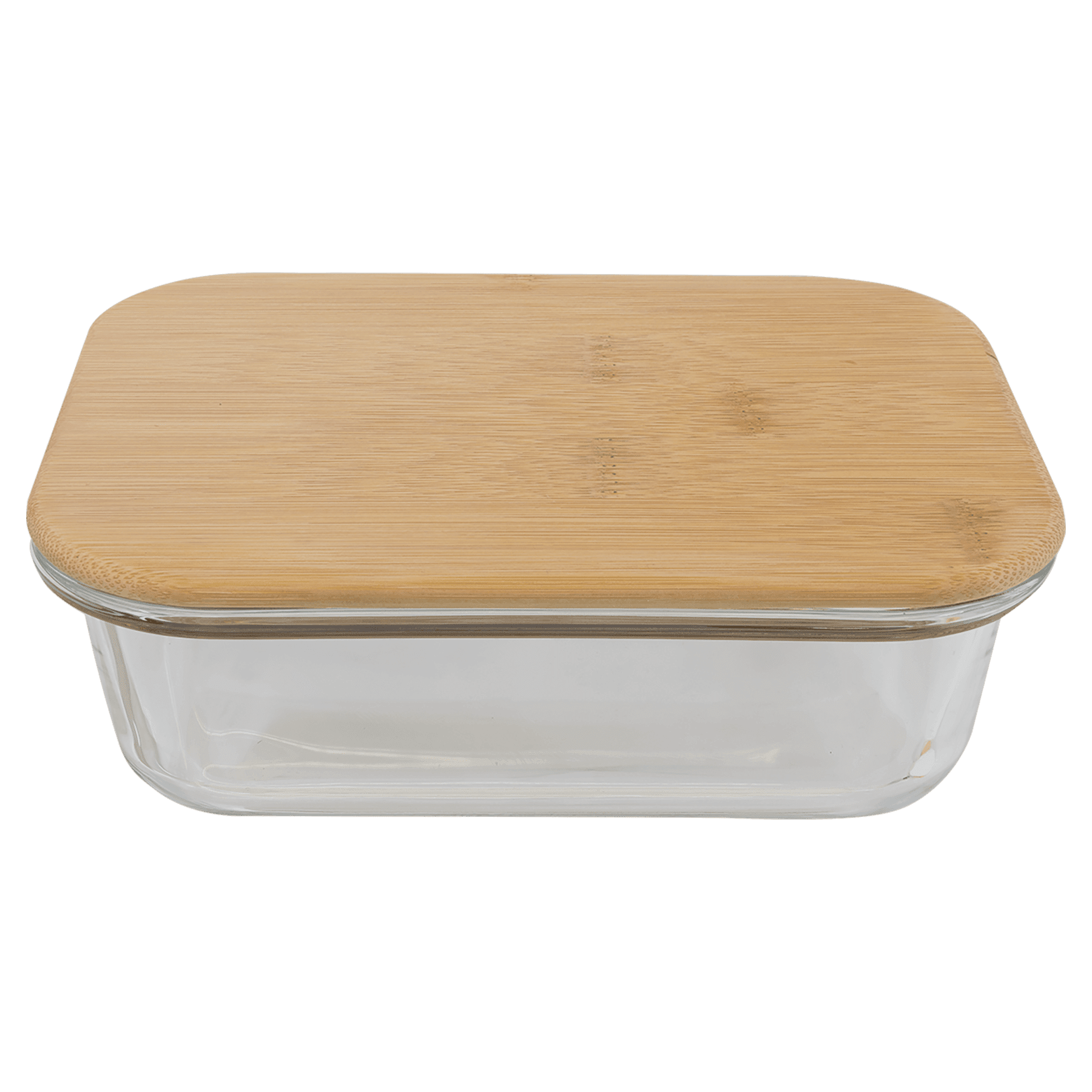 Rectangle Glass Container with Bamboo Lid - JDS
