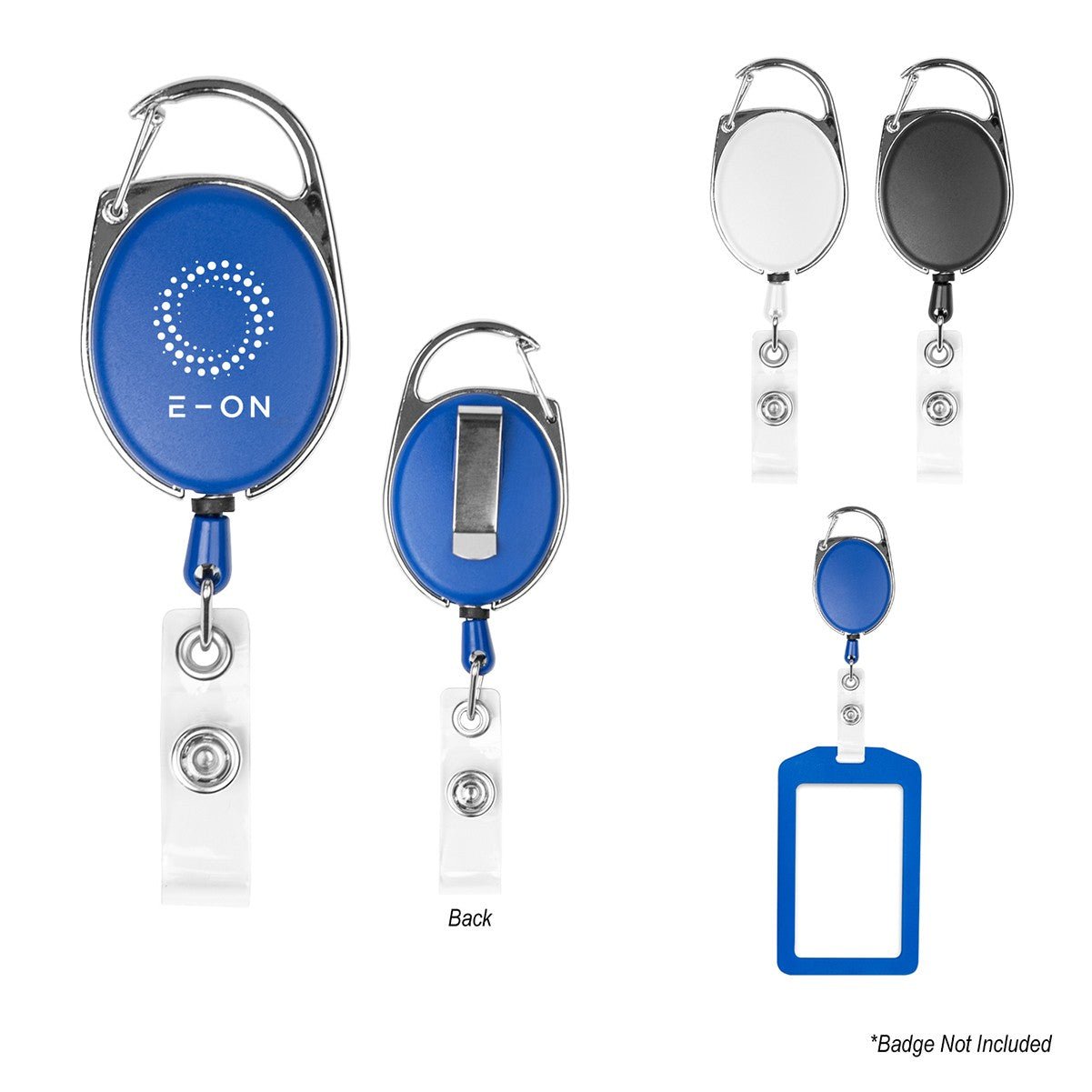 Retractable Badge Holder With Carabiner - STS Brand