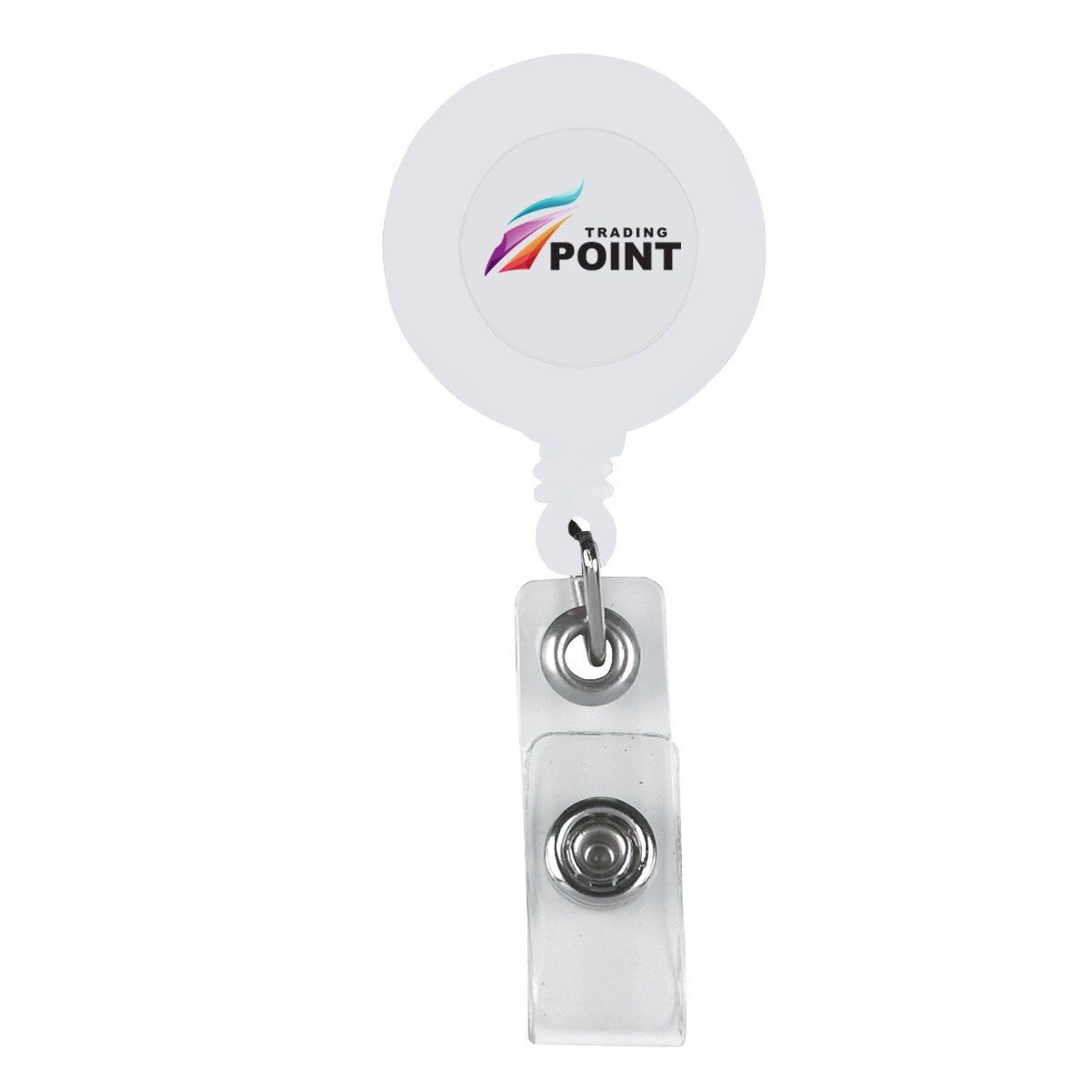Retractable Badge Holder With Laminated Label - STS Brand