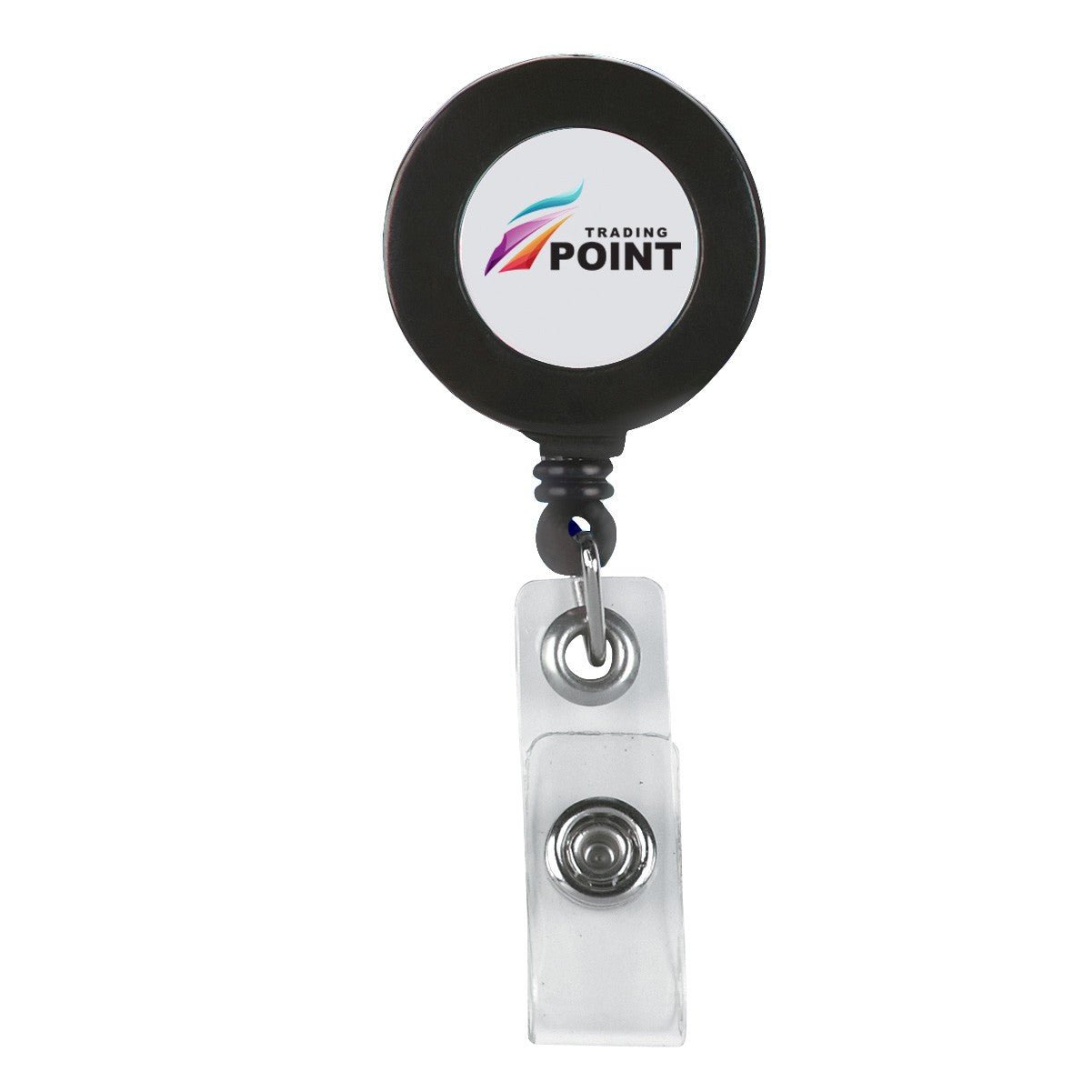 Retractable Badge Holder With Laminated Label - STS Brand