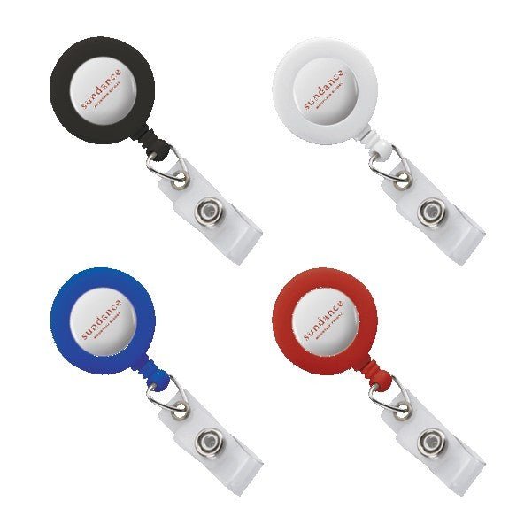 Retractable Badge Reel with Belt Clip - Austin Print Co