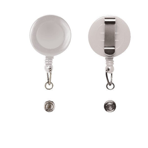Retractable Badge Reel with Belt Clip - Austin Print Co