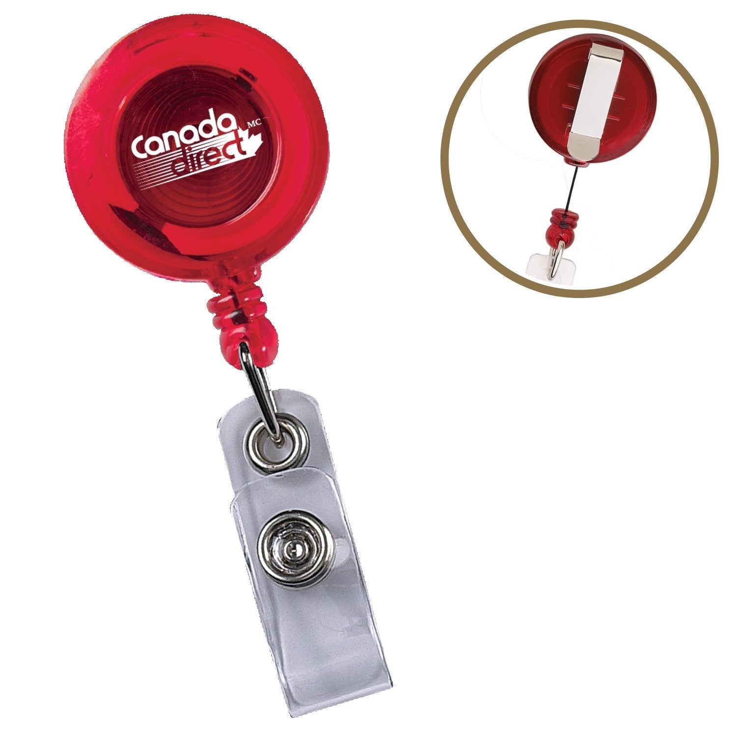 Round Badge Reel - STS Brand
