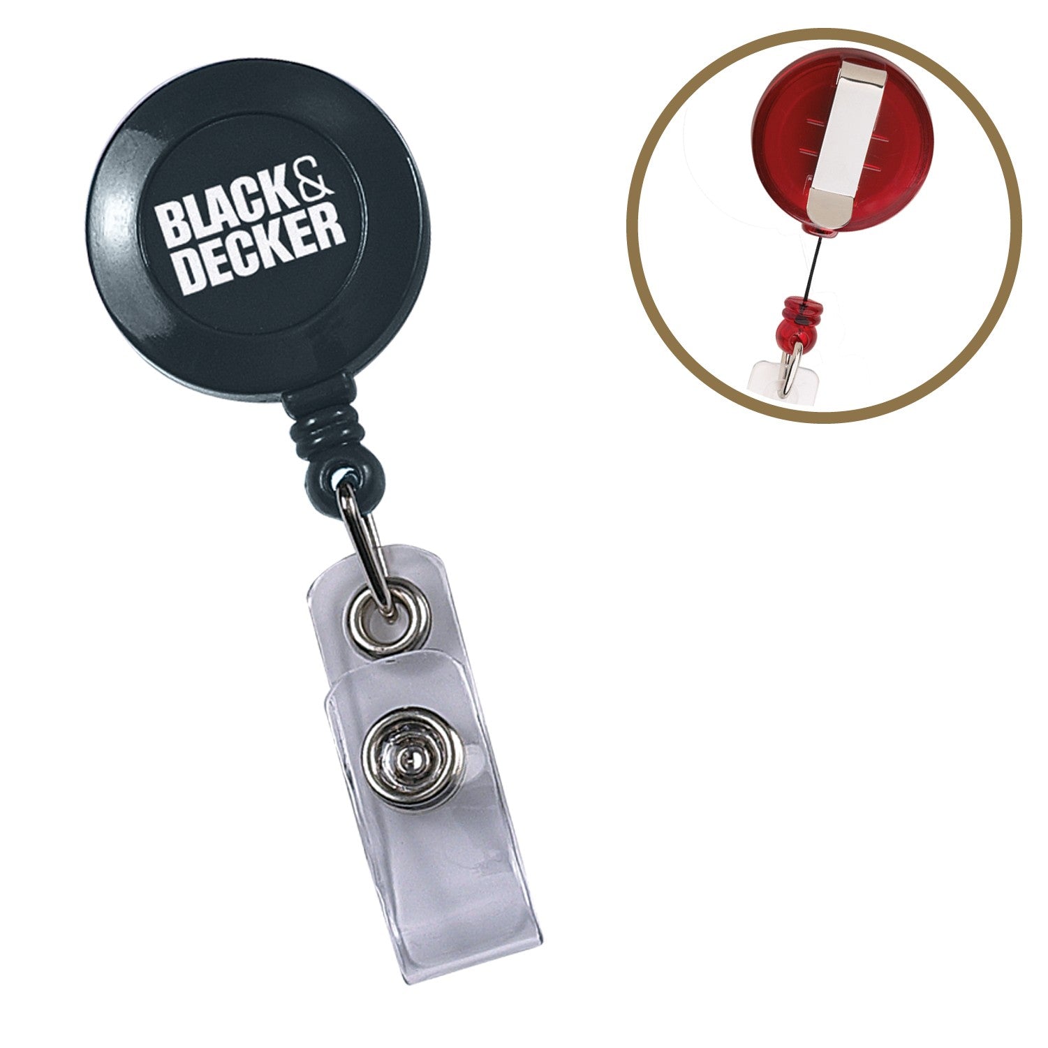 Round Badge Reel - STS Brand