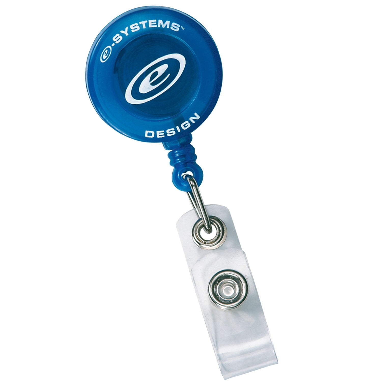 Round Badge Reel w/Alligator Clip - Austin Print Co