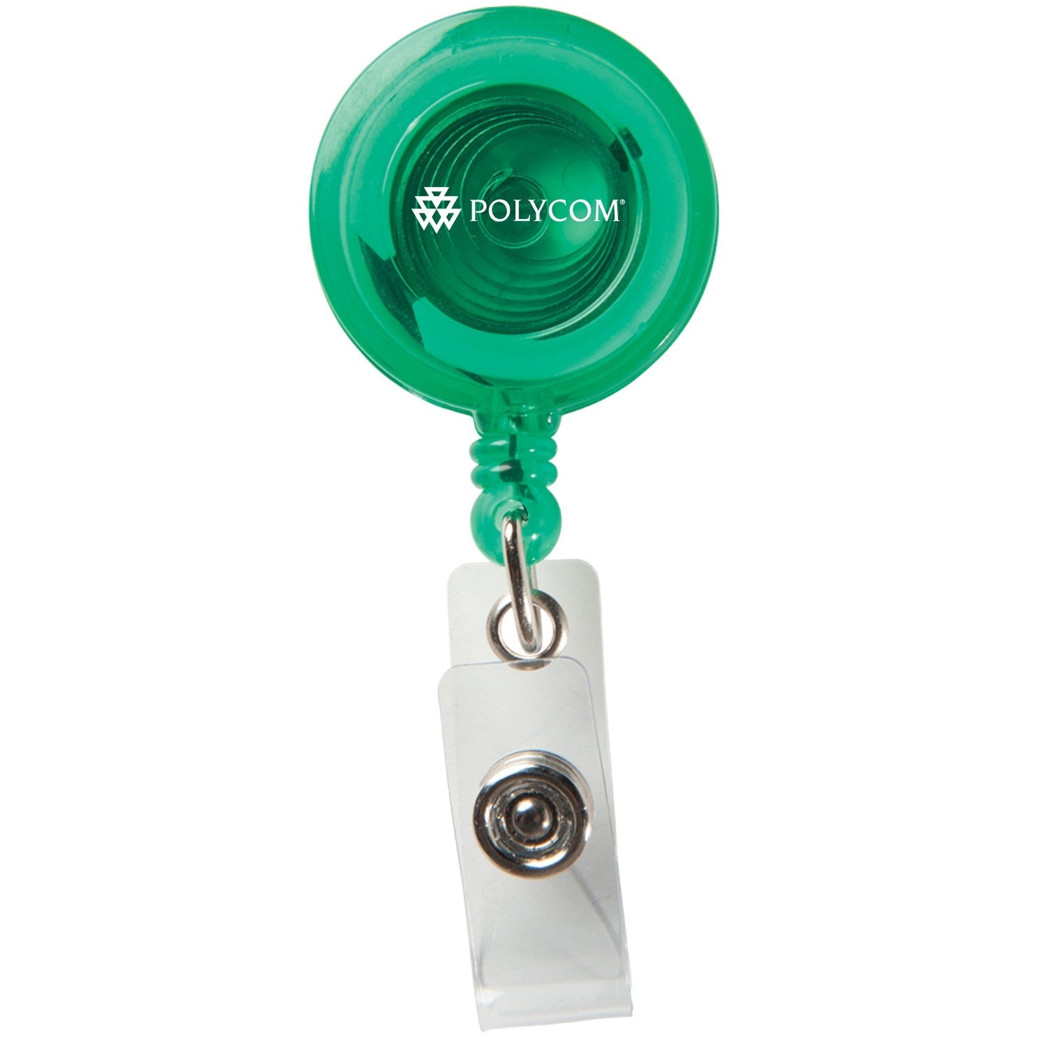Round Badge Reel w/Alligator Clip - Austin Print Co