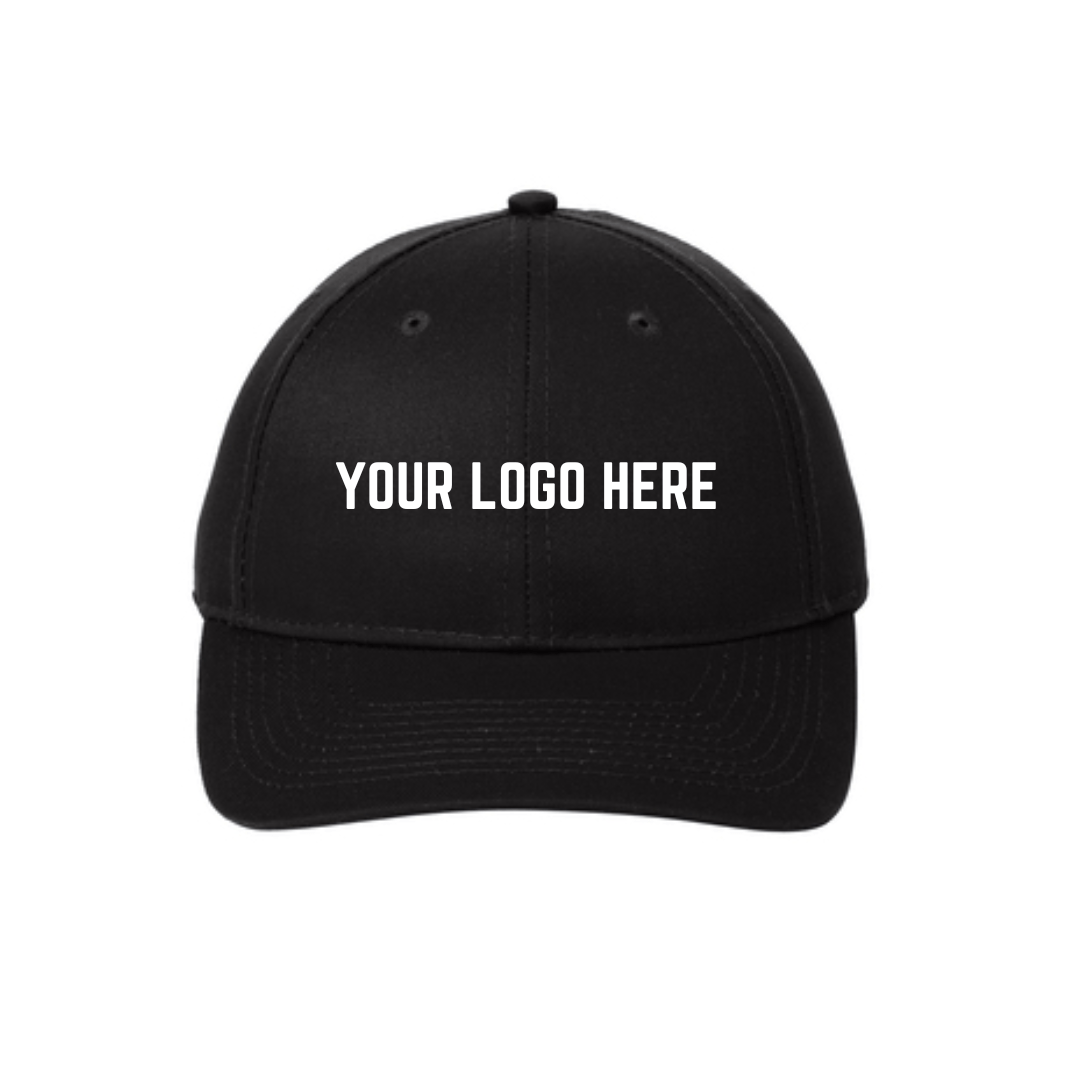Same - Day Embroidered Hat – Valucap 8804H & Port Authority C608 | Black & Navy - Valucap