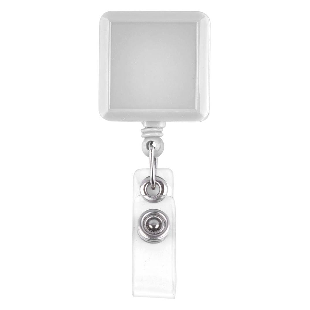 Square - Shaped Retractable Badge Holder - STS Brand