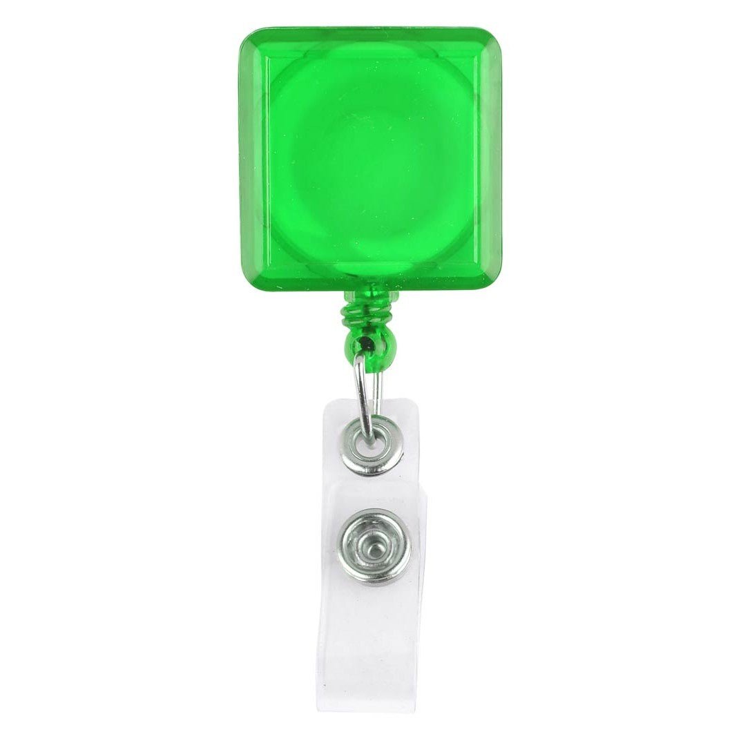 Square - Shaped Retractable Badge Holder - STS Brand