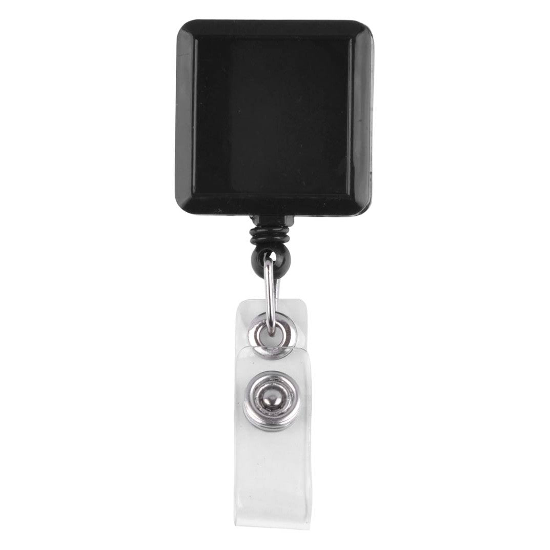 Square - Shaped Retractable Badge Holder - STS Brand