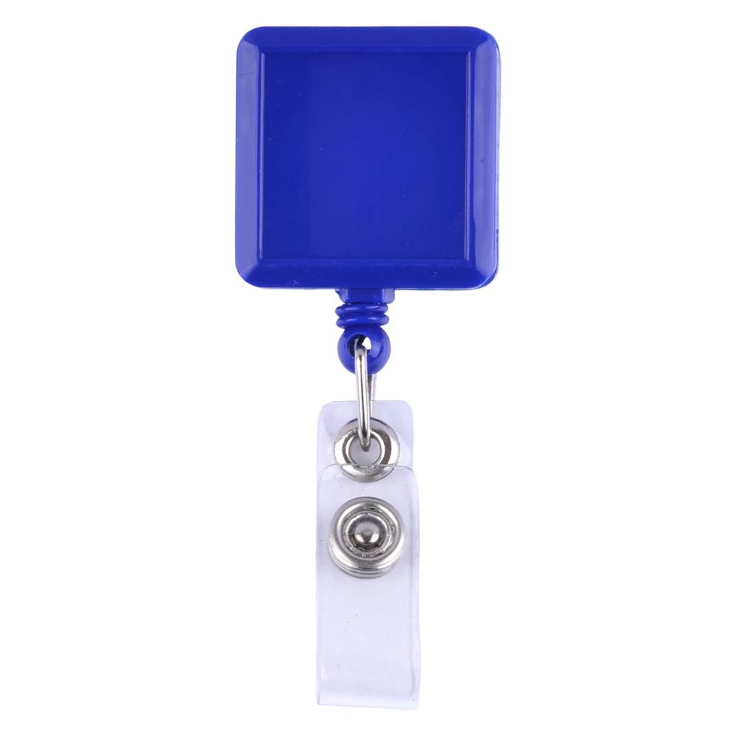 Square - Shaped Retractable Badge Holder - STS Brand