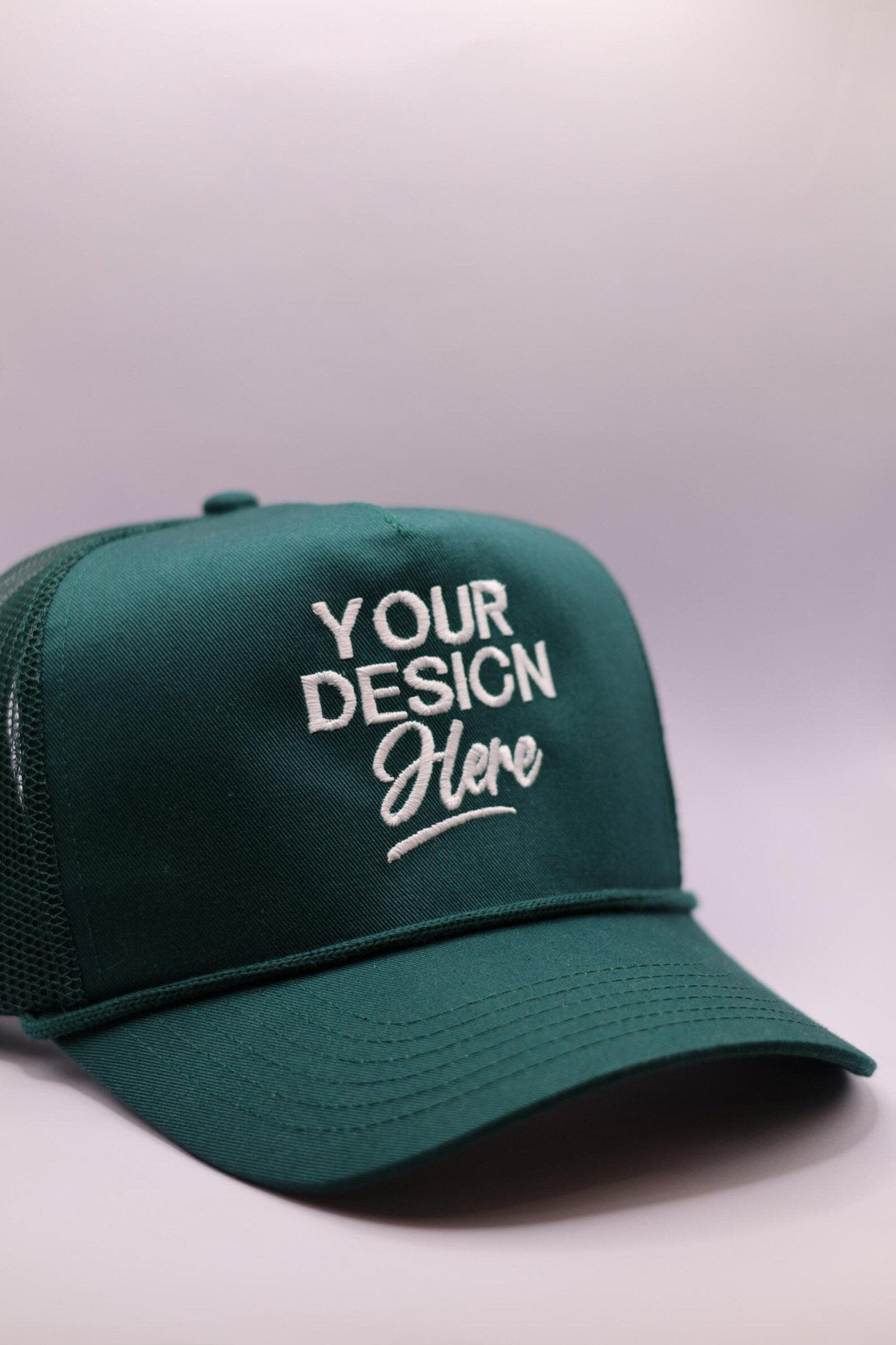 VC Five - Panel Trucker Cap - 8804H– 1 - Spot Embroidery (100 Hats) - Valucap